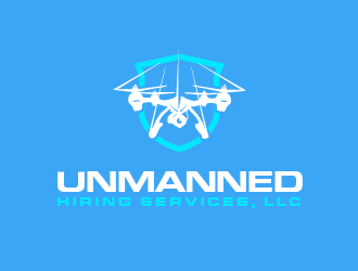 Unmanned Hiring Services, LLC logo design by PRN123