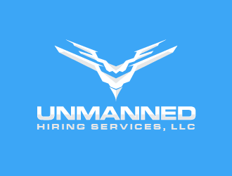 Unmanned Hiring Services, LLC logo design by PRN123