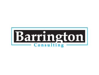 Barrington Consulting logo design by zoki169