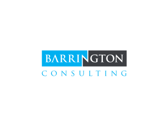 Barrington Consulting logo design by Susanti