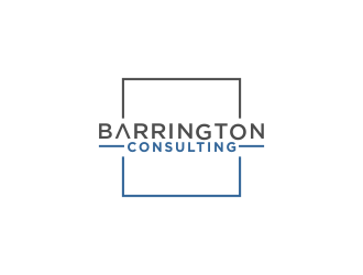 Barrington Consulting logo design by akhi