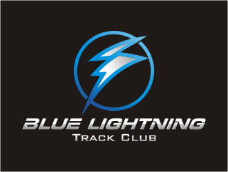 Blue Lightning Track Club logo design by bunda_shaquilla