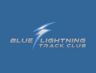 Blue Lightning Track Club logo design by akhi