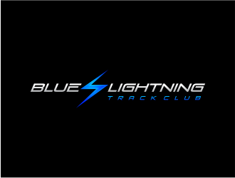 Blue Lightning Track Club logo design by mutafailan