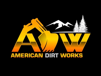 American Dirt Works  logo design by DreamLogoDesign