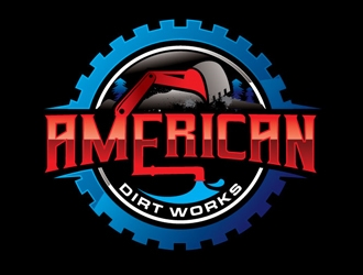 American Dirt Works  logo design by shere