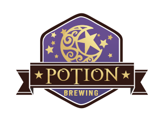 Potion Brewing logo design by YONK