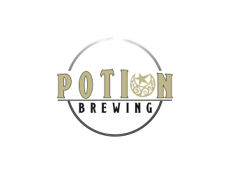 Potion Brewing logo design by giphone
