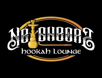 Neighbors Hookah Lounge logo design by daywalker