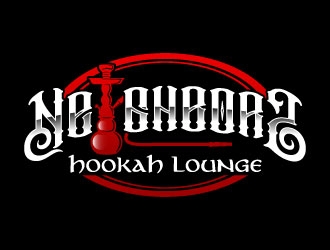 Neighbors Hookah Lounge logo design by daywalker