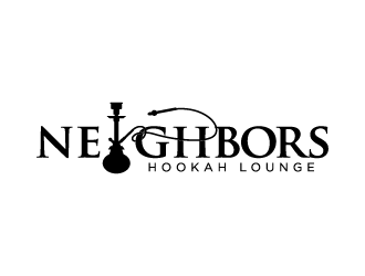 Neighbors Hookah Lounge logo design by torresace