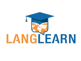 LangLearn logo design by Roma