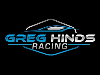 Greg Hinds Racing logo design by DreamLogoDesign
