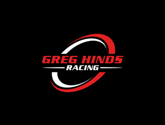 Greg Hinds Racing logo design by johana