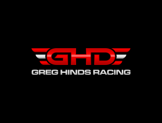 Greg Hinds Racing logo design by ammad
