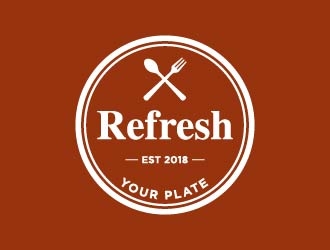 Refresh Your Plate logo design by maserik