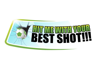 HIT ME WITH YOUR BEST SHOT!!! logo design by BeDesign