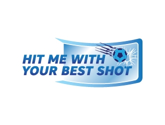 HIT ME WITH YOUR BEST SHOT!!! logo design by dhika