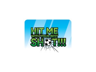 HIT ME WITH YOUR BEST SHOT!!! logo design by Erasedink