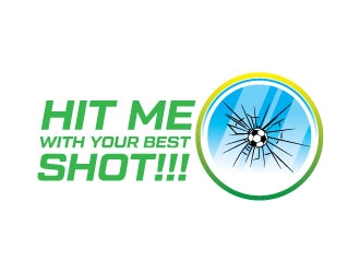 HIT ME WITH YOUR BEST SHOT!!! logo design by Erasedink
