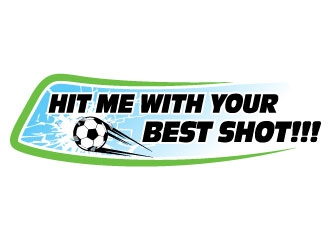 HIT ME WITH YOUR BEST SHOT!!! logo design by daywalker
