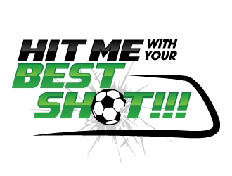 HIT ME WITH YOUR BEST SHOT!!! logo design by jaize