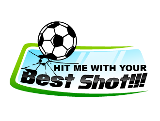 HIT ME WITH YOUR BEST SHOT!!! logo design by THOR_