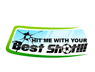 HIT ME WITH YOUR BEST SHOT!!! logo design by THOR_