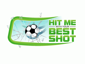 HIT ME WITH YOUR BEST SHOT!!! logo design by lestatic22