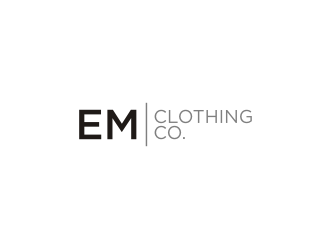 EM Clothing Co. logo design by dewipadi
