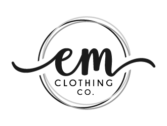 EM Clothing Co. logo design by akilis13
