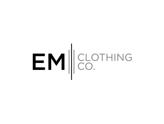 EM Clothing Co. logo design by dewipadi
