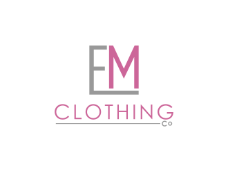 EM Clothing Co. logo design by Shina