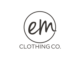 EM Clothing Co. logo design by BintangDesign