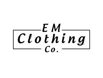 EM Clothing Co. logo design by mckris
