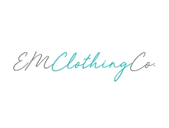 EM Clothing Co. logo design by shravya