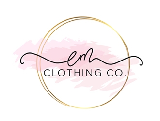 EM Clothing Co. logo design - 48hourslogo.com