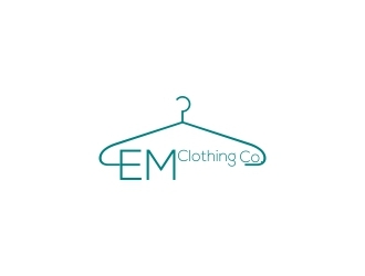 EM Clothing Co. logo design by dibyo