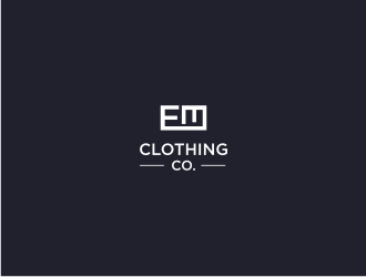 EM Clothing Co. logo design by Asani Chie