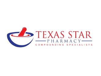 Texas Star Pharmacy logo design by MAXR