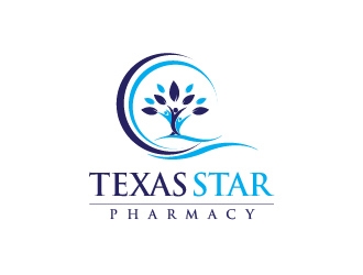 Texas Star Pharmacy logo design by usef44