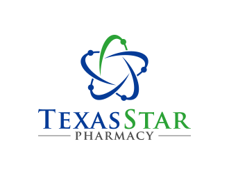 Texas Star Pharmacy logo design by lexipej