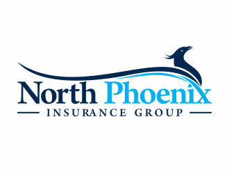 North Phoenix Insurance Group logo design by Realistis