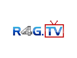 R4G.TV logo design by uttam