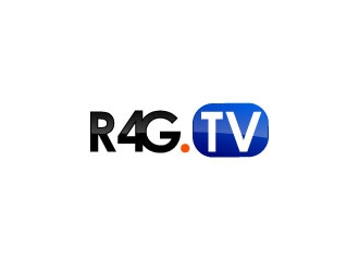 R4G.TV logo design by uttam