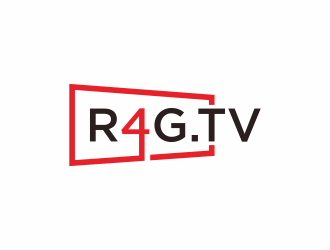 R4G.TV logo design by cimot