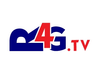 R4G.TV logo design by Gaze