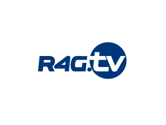 R4G.TV logo design by sakarep