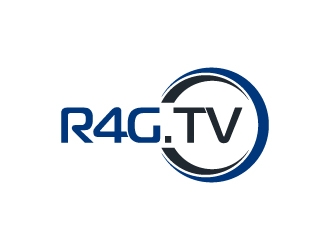 R4G.TV logo design by sakarep