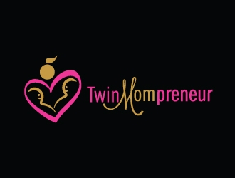 TwinMompreneur logo design by Foxcody